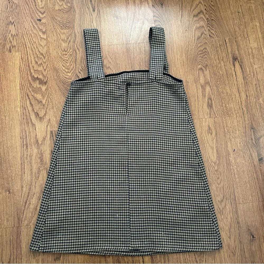 Reformation Brown Houndstooth Patterned Women's M… - image 6